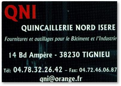 Quincaillerie nord isere